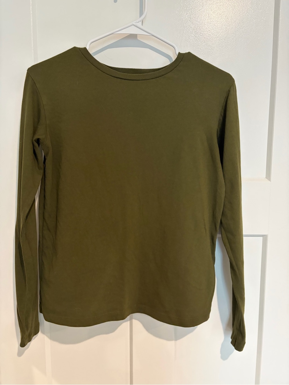 Banana Republic Olive Green Crewneck Tee